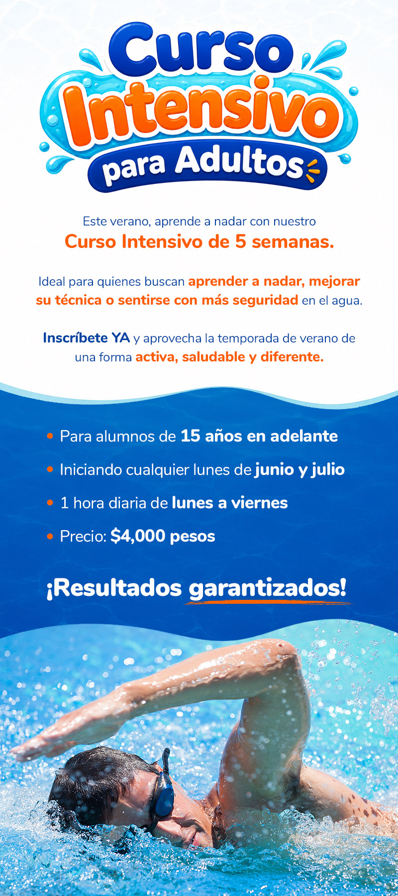 Educación Acuática en Irapuato, Gto. | ACUATICS