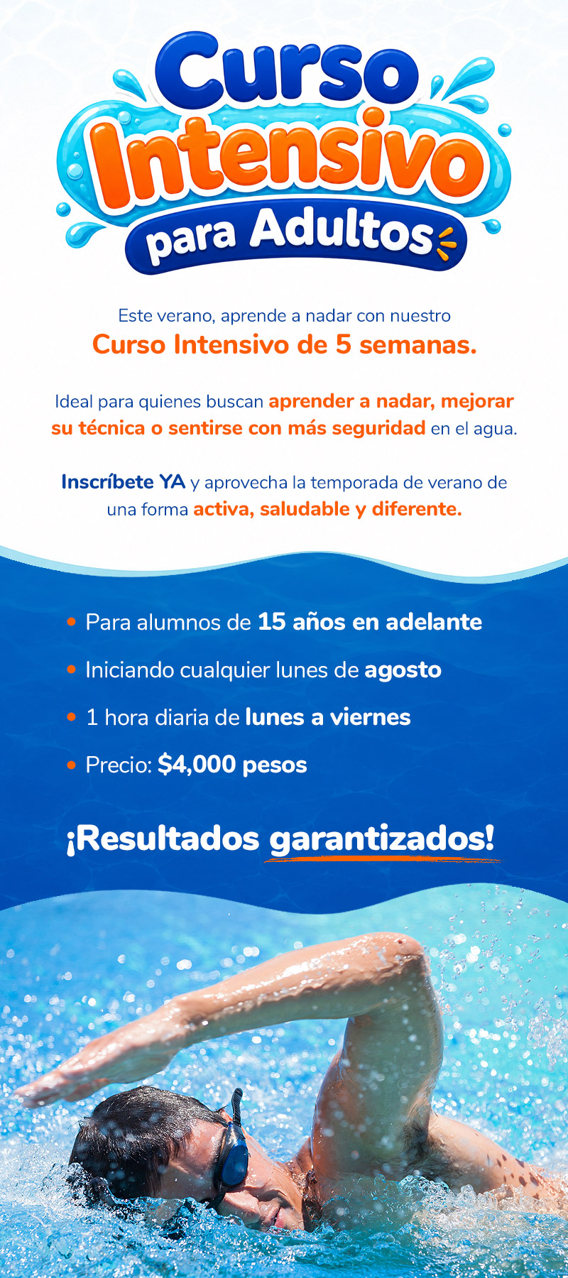 Educación Acuática en Irapuato, Gto. | ACUATICS