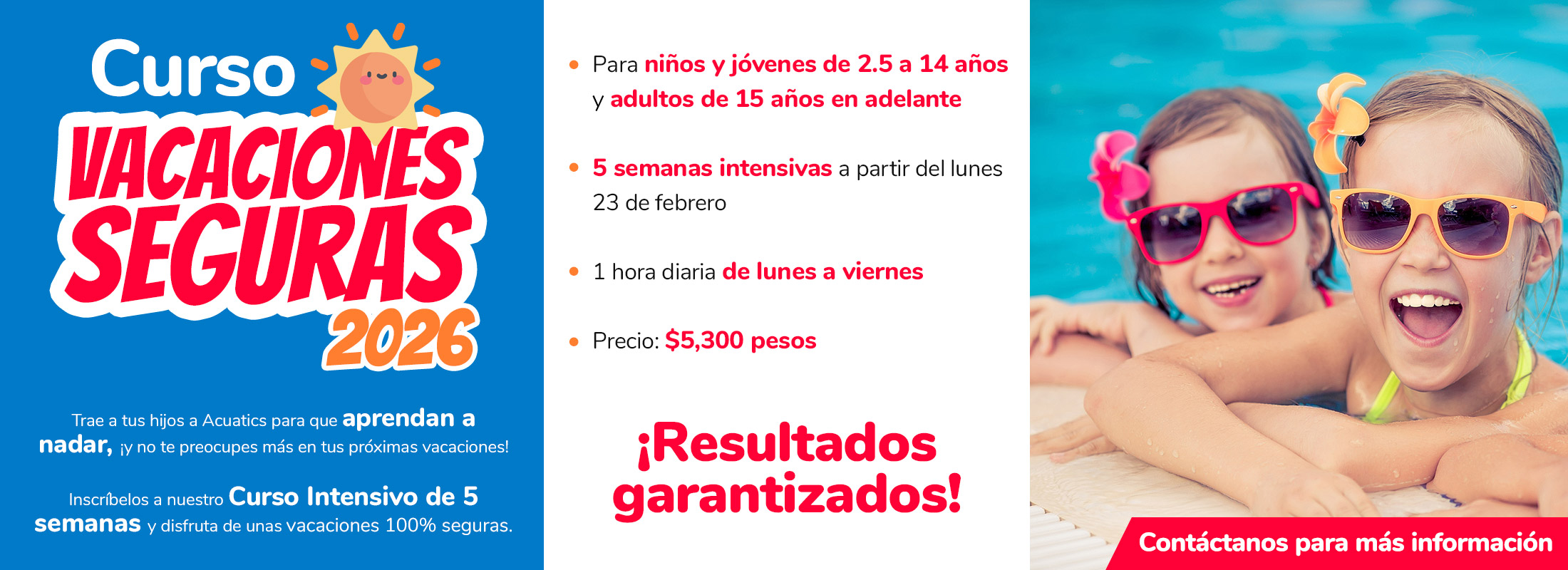 Educación Acuática en Irapuato, Gto. | ACUATICS